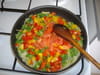 Poivrons tricolores aux crevettes : Etape 3
