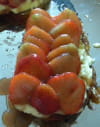 Brioche en pain perdu aux fraises : Etape 4