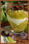 Verrine � la rhubarbe au parfum d orange : Etape 4