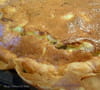 Quiche � la mac�doine et au jambon : Etape 3
