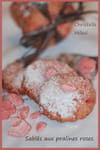 Sabl�s aux pralines roses : Etape 4