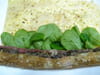 Cr�pe sushi, foie gras, carpaccio noisettes : Etape 4
