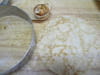 Cr�pe en panier croustillant, poire chocolat : Etape 1