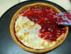 Tarte aux cr�pes, framboise chocolat : Etape 5