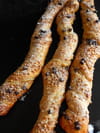 Sacristains amandes, �clats de praline et p�pites de chocolat : Etape 2