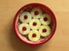G�teau renvers� � l ananas : Etape 1