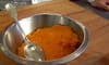 Croustillants de langoustines � la verveine, bavarois de carotte : Etape 2