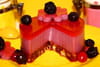 Bavarois aux fruits rouges sur pain d �pice : Etape 1