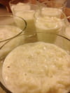 Riz au lait au coco, compote de mangue citron vert : Etape 2