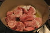 Blanquette de veau aux légumes craquants : Etape 2 Blanquette de veau aux légumes craquants : Etape 2