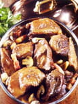 Coq au vin rouge