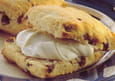 Scones au chocolat
