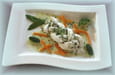 Turbot tress� aux herbes fra�ches