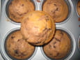 Muffins au chocolat-banane