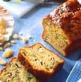 Cake aux Saint-Jacques, poireaux et parmesan