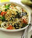 Salade de bl� au pistou