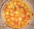 Tarte aux p�ches