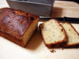 Cake aux noix, gingembre et coings