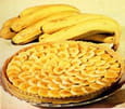 Tarte confite � la banane