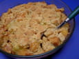 Crumble aux coings, pommes et noix