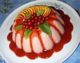 Bavarois � la framboise