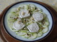 Carpaccio de courgettes