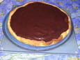 Tarte poire-chocolat