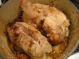 Faisan en cocotte aux poires