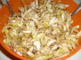Salade croquante d endives aux noix et parmesan
