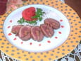 Magret au foie gras et morilles
