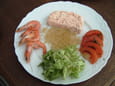 Assiette de poissons