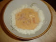 Riz tha� au ch�vre