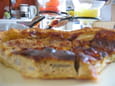 Tarte aux poires et  fromage blanc