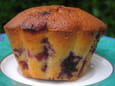 Muffins aux fruits rouges