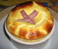 Gratin de jambon au fromage blanc