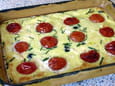 Flan aux tomates et fromage de ch�vre