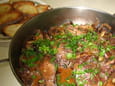 Poulet en meurette