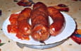Saucisses de Morteau et Montb�liard fa�on Martial