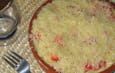 Gratin de p�tes poivron-tomate