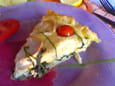 Tarte aux �pinards et au ch�vre