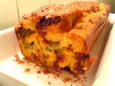 Cake aux tomates s�ch�es & mozzarella