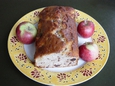 Moelleux aux pommes et p�pites de chocolat