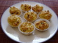 Muffins oignons-lardons