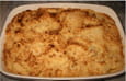 Crumble aux pommes et aux amandes