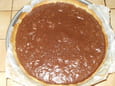 Tarte au chocolat et noix de coco