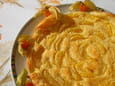 Tarte amandine aux cl�mentines
