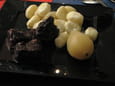 Daube de marcassin � la cr�me de cassis