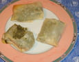 Brick � la grecque feta-�pinards