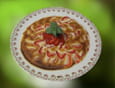 Gratin de fraises, sabayon au citron et au basilic