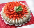 Vacherin aux fraises